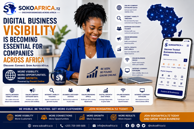 Digital Business Visibility Is Becoming Essential for Companies Across Africa, Discover Businesses Across Africa – Powered by Panairi Online
